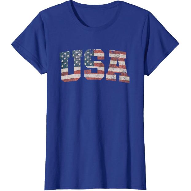 4th of July Shirts for Men USA Flag Patriotic America Tees T Shirts