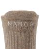 NANGA Power Step Crew Socks N2532-3H075A (M, KHA)