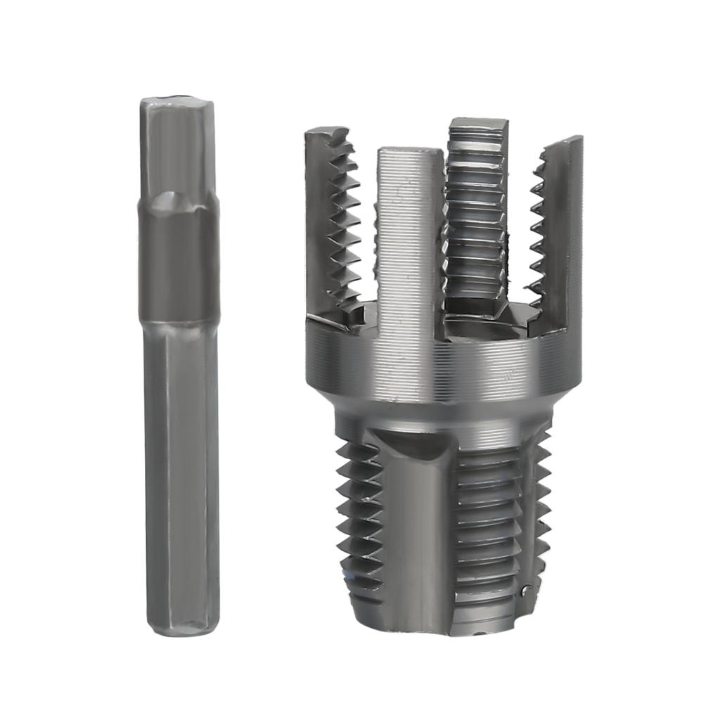 4-6 Inch Universal Pipe Threader Tool For PPR PE PVC With Iron Material For Electric Drill Professional Thread Cutting