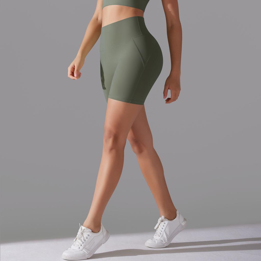 Nessaj Push-Up Fitness Shorts Frauen Gym Quick Dry Sport Workout Short Leggings Elastische Yoga Shorts