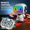 2.4G RC Robot, Intelligent Programmable Robot with Detachable Controller, Voice Recording, Dancing, Walking, Sliding,