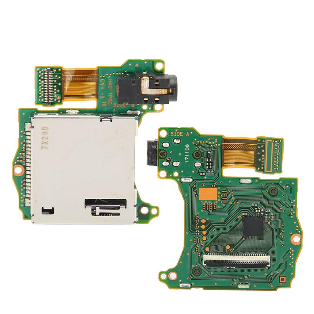 Game Cartridge Card Slot Host Reader Tray Earphone Hole Port Fit for Switch