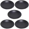 Set 5 small plates Kuroei 3.0 plate (matte) 9.8 x 1.8cm ryotei ryokan Japanese tableware restaurant commercial use utensils dishware
