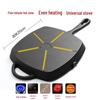 Mr. Simple 27cm Cast Iron Steak & Egg Frying Pan