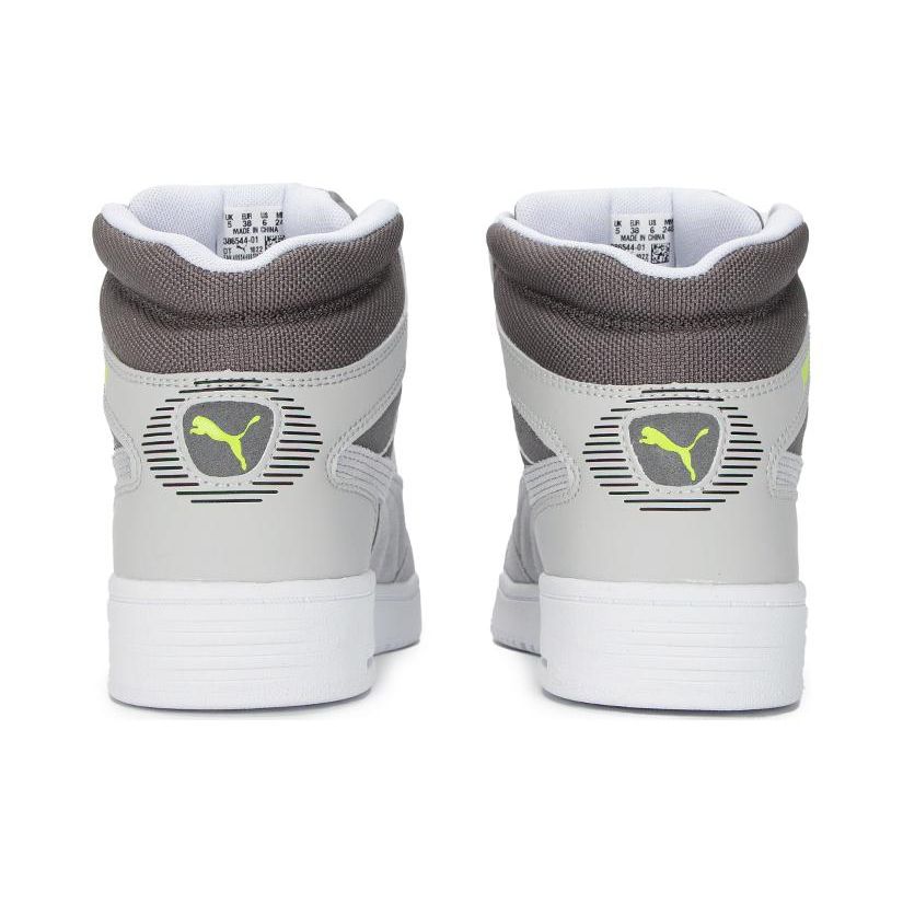 Puma Slipstream Mid Tech Comfortable Daily High-Top Sneakers Unisex Sneakers Gray 386544-01