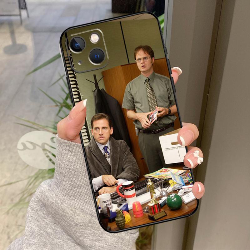 The Office Michael Scott Case For iPhone 17 Pro Max 15 14 13 12 11 16 Pro Max Plus 12 13 Mini 16e 17 Air Back Cover