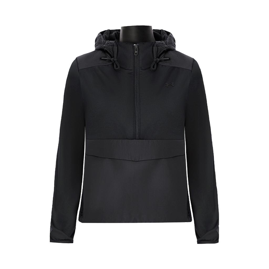 Under Armour Half-Zip Sports Training Running Slim Outdoor Warm Jacket Women Jackets 1382157-001