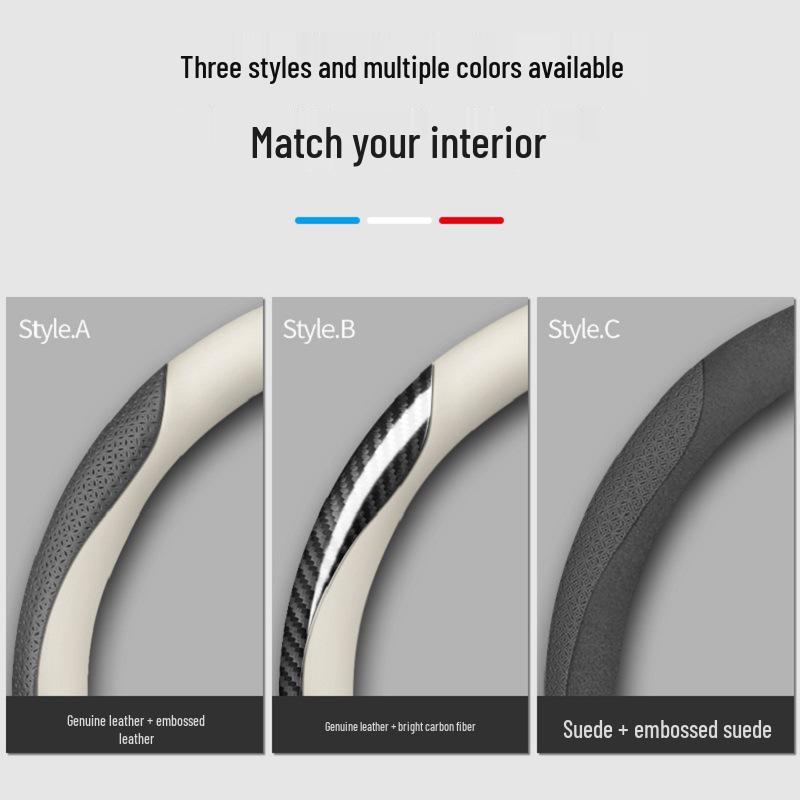 2024 BYD Yuan UP Suede Steering Wheel Cover
