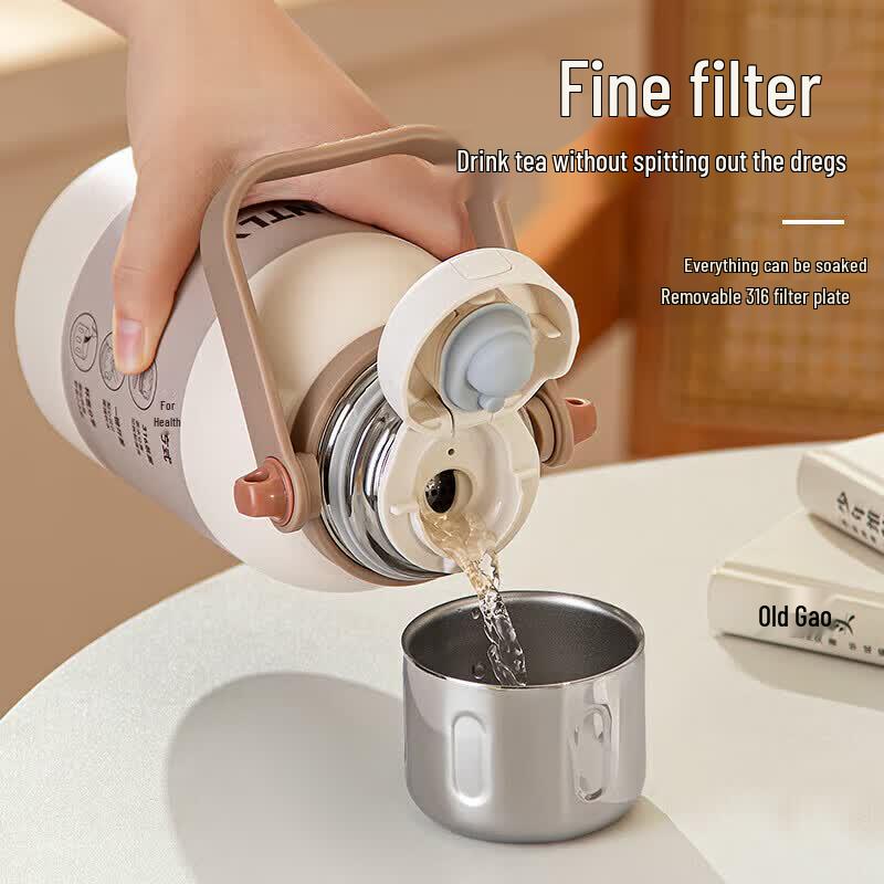 TAFUCO 0.9L Portable Insulated Water Bottle