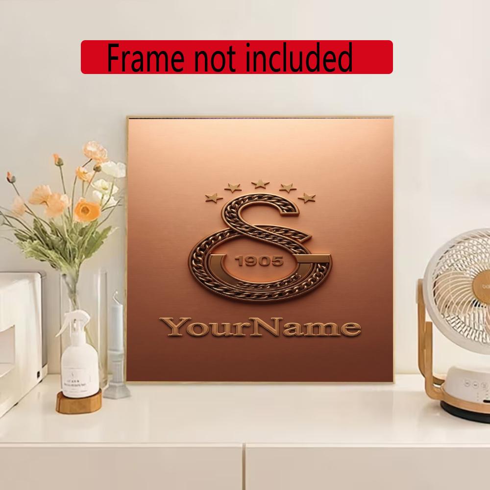 Galatasaray Personalized Name Diamond Paintings Mosaic Wall Round Diamond Art Painting Kits Embroidery Crystal Accessories Frameless