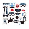 2026 Graduation Photo Booth Props Set Graduation Party Decorations Photo Accessories for Graduation Celebration Party Supplies