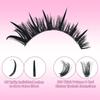 1 Box False Eyelashes Clusters Spiky Bottom Lashes Diy Manga Cluster Eyelash Extensions Waterproof Individual Lashes Clusters