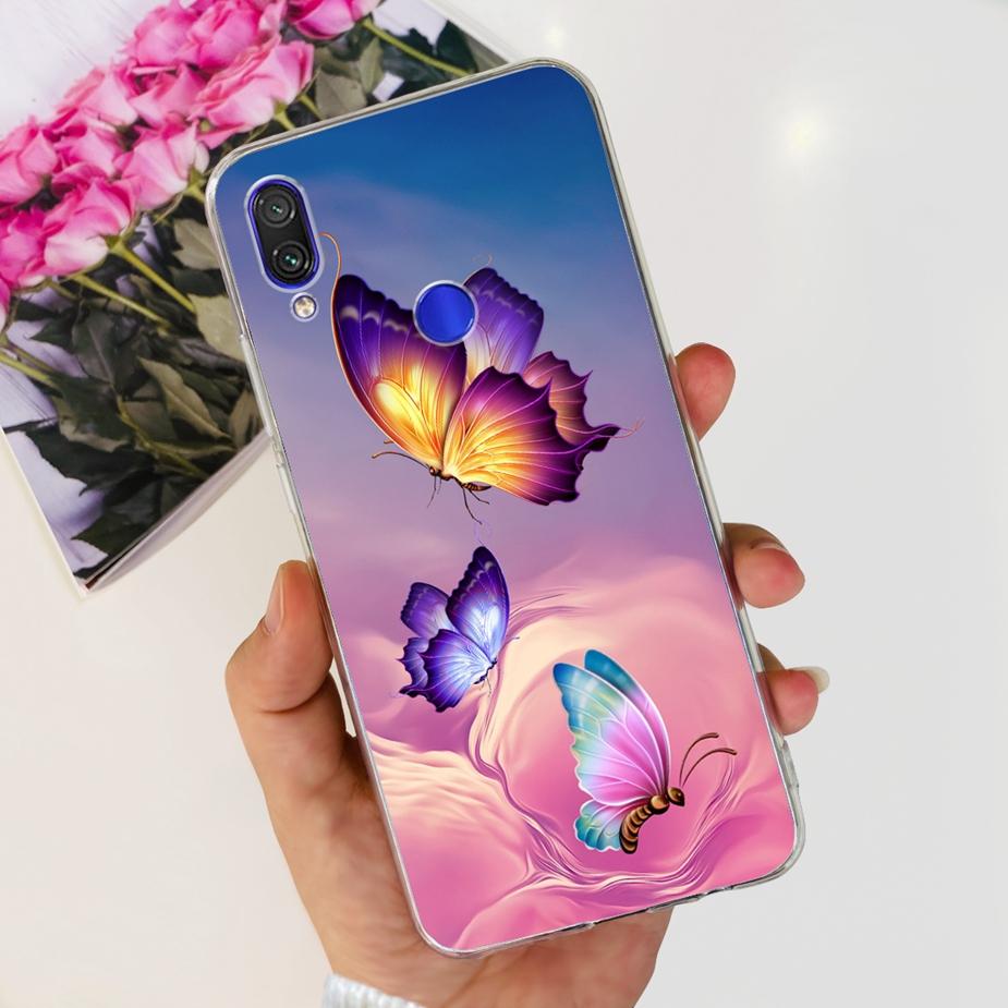 For Xiaomi Redmi Note 7 Pro Case Redmi7 Cute Panda Painted Cover Clear Silicone Soft TPU Phone Case For Redmi 7 Note7 Pro Bumper