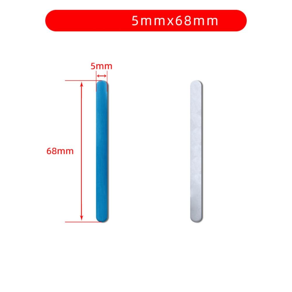 10PCS Reusable Self-Adhesive Patch Magnetic Adsorption Steel Plate for Magnetic Parking Signs