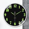 Luminous Wall Clocks ABS Living Room Clock New Quartz Clock for 8-Inch Home Decoration
