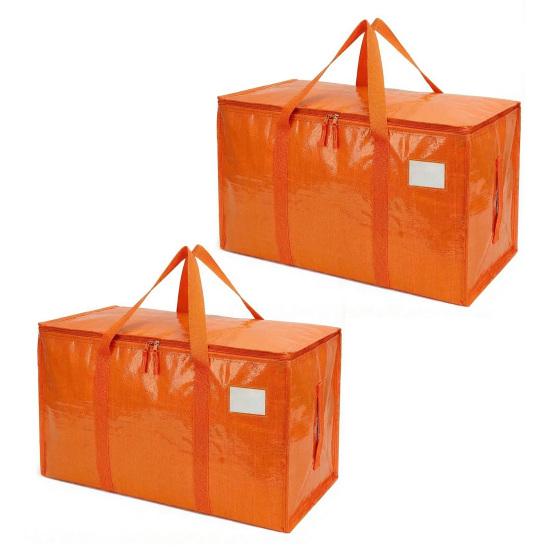 Torby do przeprowadzki z uchwytami do noszenia Wytrzymałe Wodoodporne Pojemniki do przechowywania Duża pojemność Składane Torby do przechowywania do akademika Podróży Kempingu