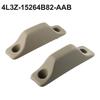 1 Pair Pebble Tan Trim Cover Upper Door Striker Head Liner For Ford F-150 04-08