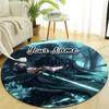 Personalized Demon Slayer Round Chair Office Rug - Perfect for Mat, Office Chair & More - Ideal Gift for Birthdays and Holidays