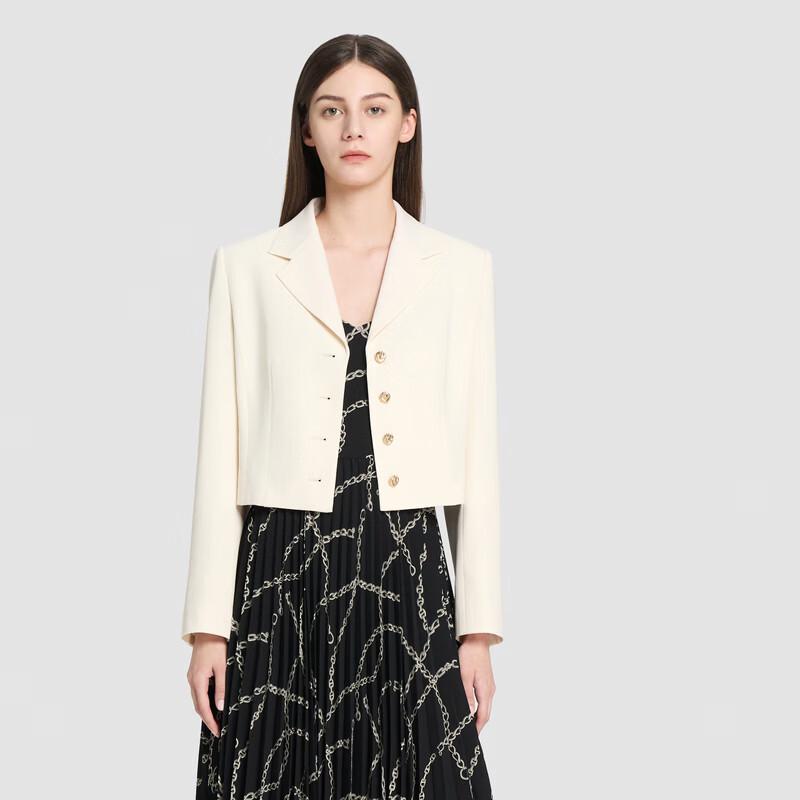 ELLASSAY Women s Triacetate Blazer S