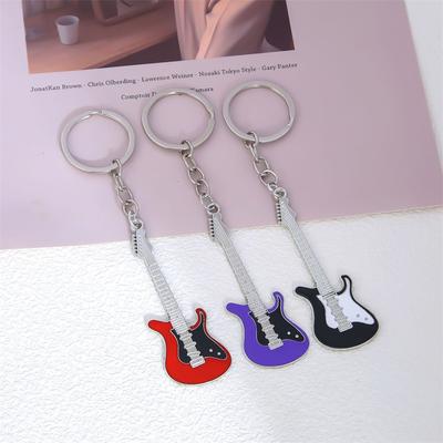 Creative Versatile Guitar Keychain For Men Women  Cool Exquisite Guitar Pendant Keychain Jewelry Accessories Gifts