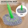 Hands-Free Rotating Two-In-One Self-Twisting Mop For Large-Area Wet And Dry Floor Cleaning ConvenientAnd Efficient Home Cleaning