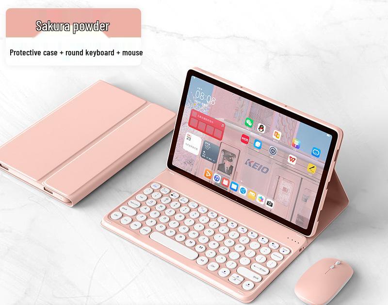 Xiaomi Tablet Protective Case with Bluetooth Keyboard and Magnetic Cap for Redmi Pad 2