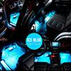 RGB Car LED Strip Lights 4 in 1 Car Interior LED Lights Car LED Footwell Lights  Car Floor Decor