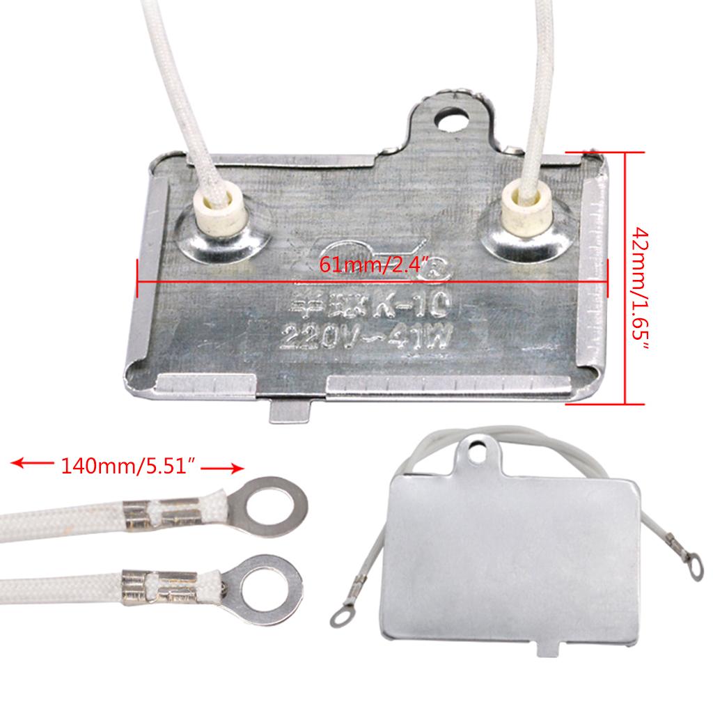 220V-41W Elektrischer Kocher Thermoisolationsscheiben für Heizplatten-Beschläge Halten Lebensmittel im Inneren Warm