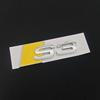 3D ABS Blue Yellow Chrome Car Rear Trunk Emblem Badge Decal For qwe1 S3 8V 8Y 8P S4 B5 B8 B9 S5 Logo Sticker Accrssories