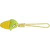 Dog Toy - Trixie - Corn On the Cob On a Rope - Yellow - 3 Pieces - Durable and Non-toxic