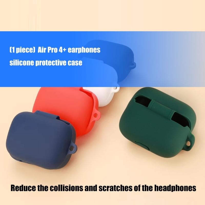 Flexible Soft Silicone Protector Case Housing For Wireless Headphone Shockproof Cover Scratch Resistant Sleeve Daily Use