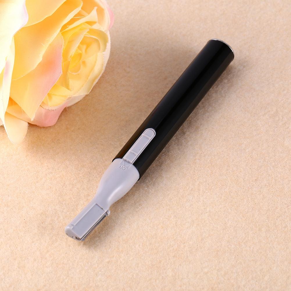 New Portable Electric Face Eyebrow Hair Body Blade Razor Shaver Remover Trimmer Beauty Black