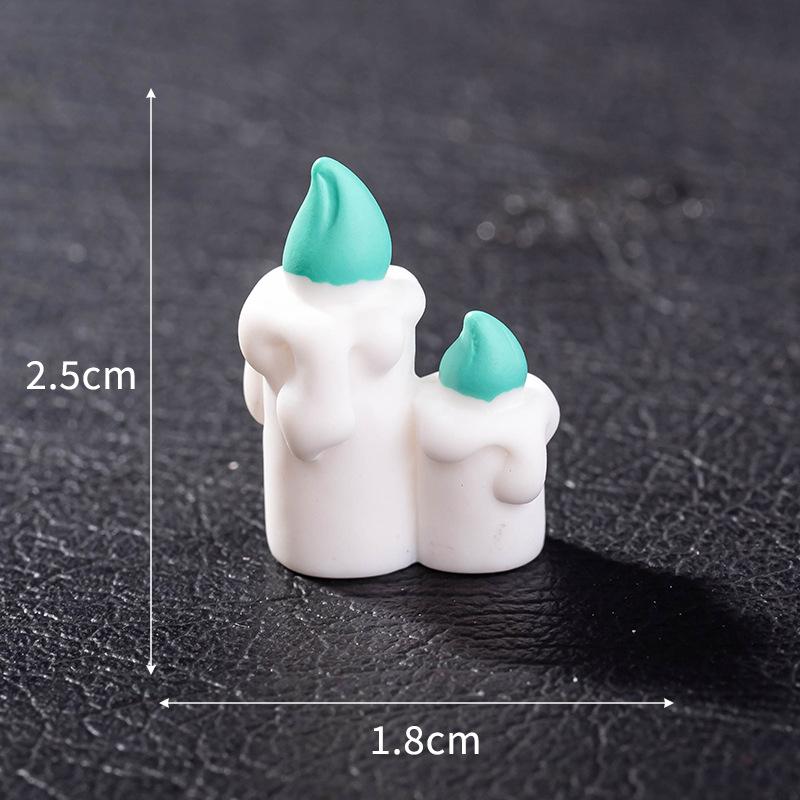Halloween Decoration Accessories Miniature Figurines Mummy Skull Rabbit Magic House Ghost Pumpkin Desktop Scene Decor Set 8Pcs