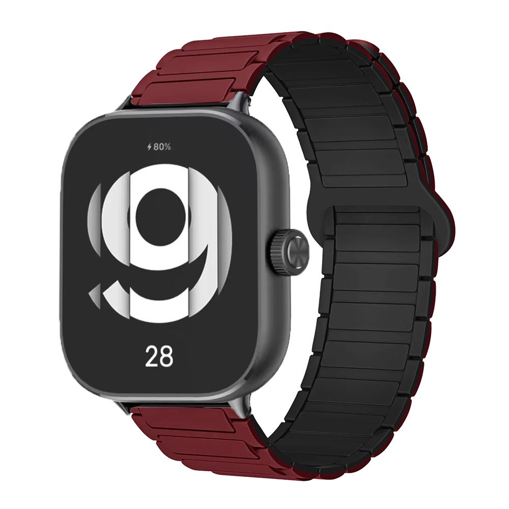 Magnetický náramek pro řemínek Redmi Watch 4 Silikonové pásky pro Xiaomi Mi Band 8 9 pro Řemínek k hodinkám Vyměnitelné příslušenství Correa