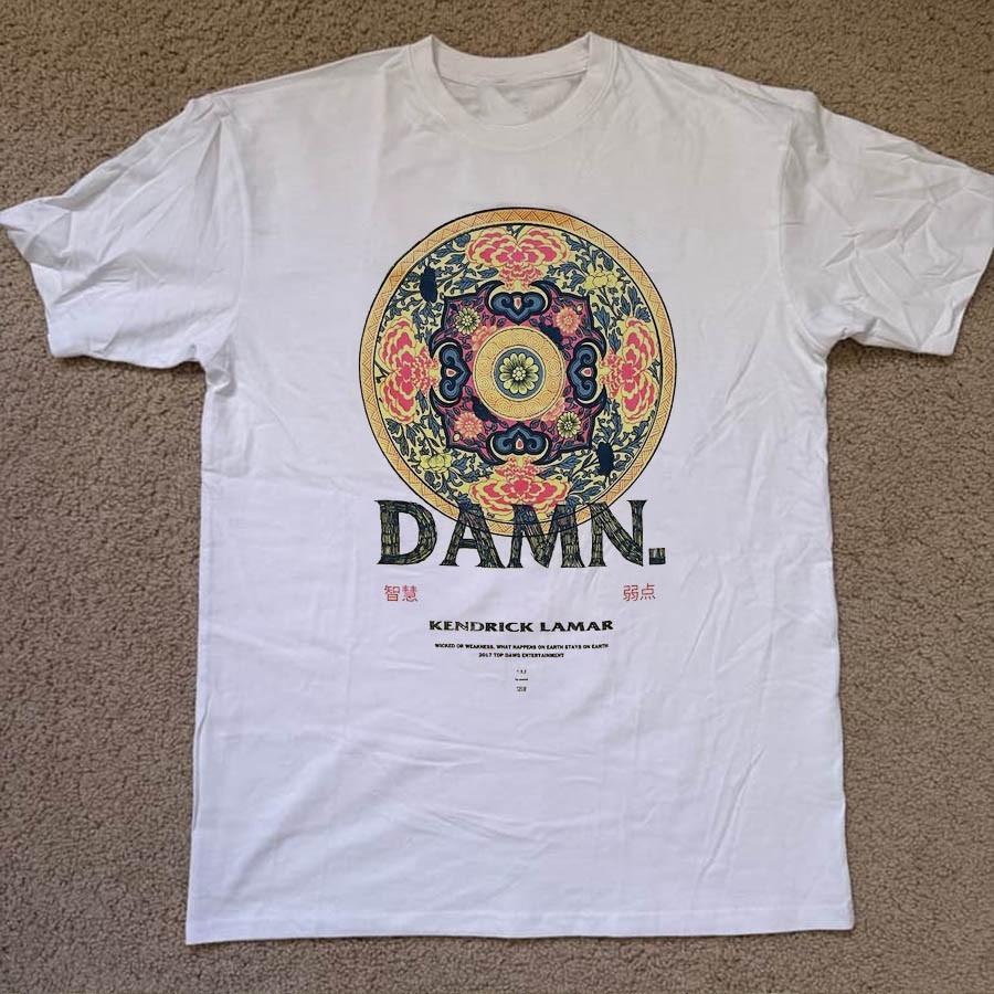 New Kendrick Lamar DAMN Gift For Fans Unisex S-5XL Shirt 2DO1551 Unisex T-Shirt M