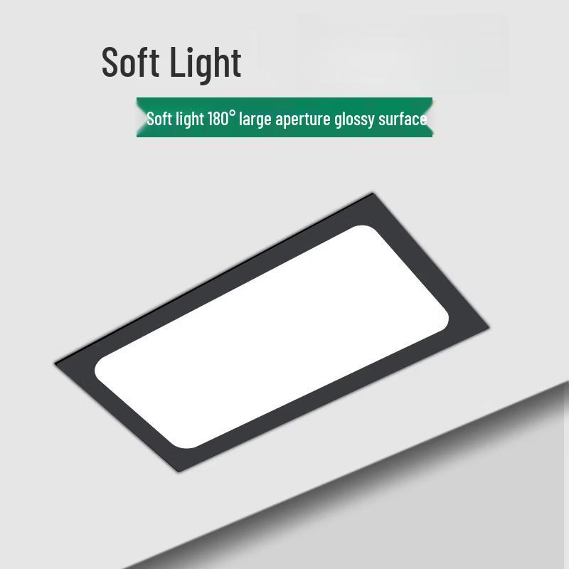 NuFeng Double-Head Recessed Square Downlight
