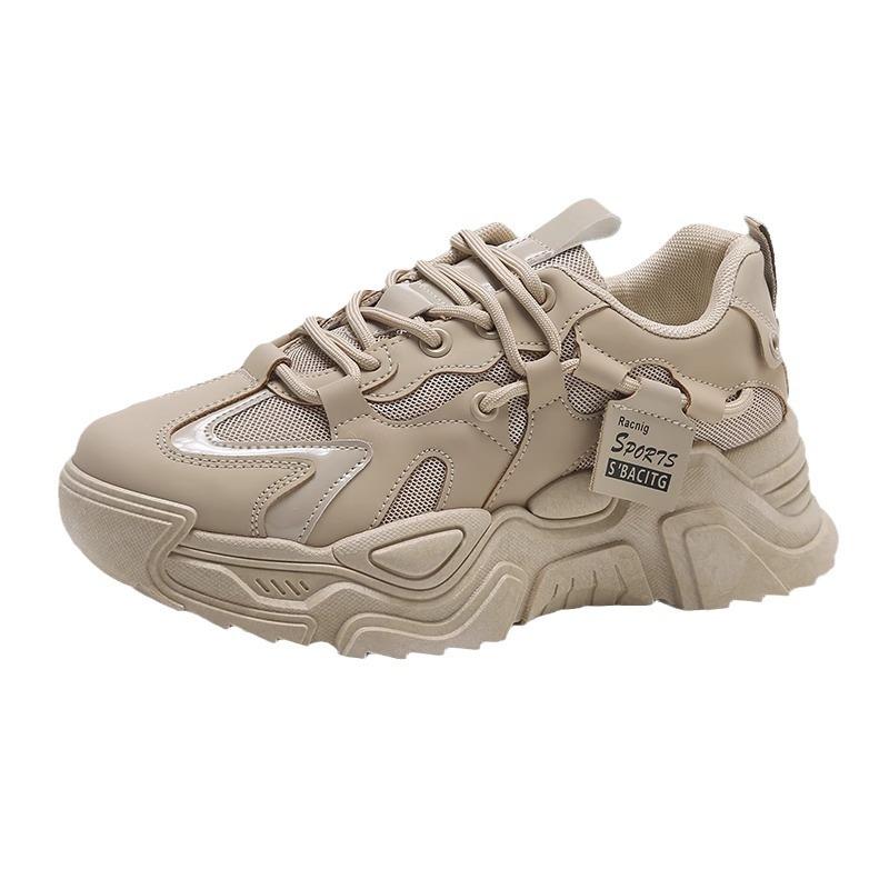 Beliebte Dad Shoes Damen Ins Tide 2025 Herbst und Winter Neu Koreanische Version Vielseitige Plateau Sport- und Freizeit-Damenschuhe