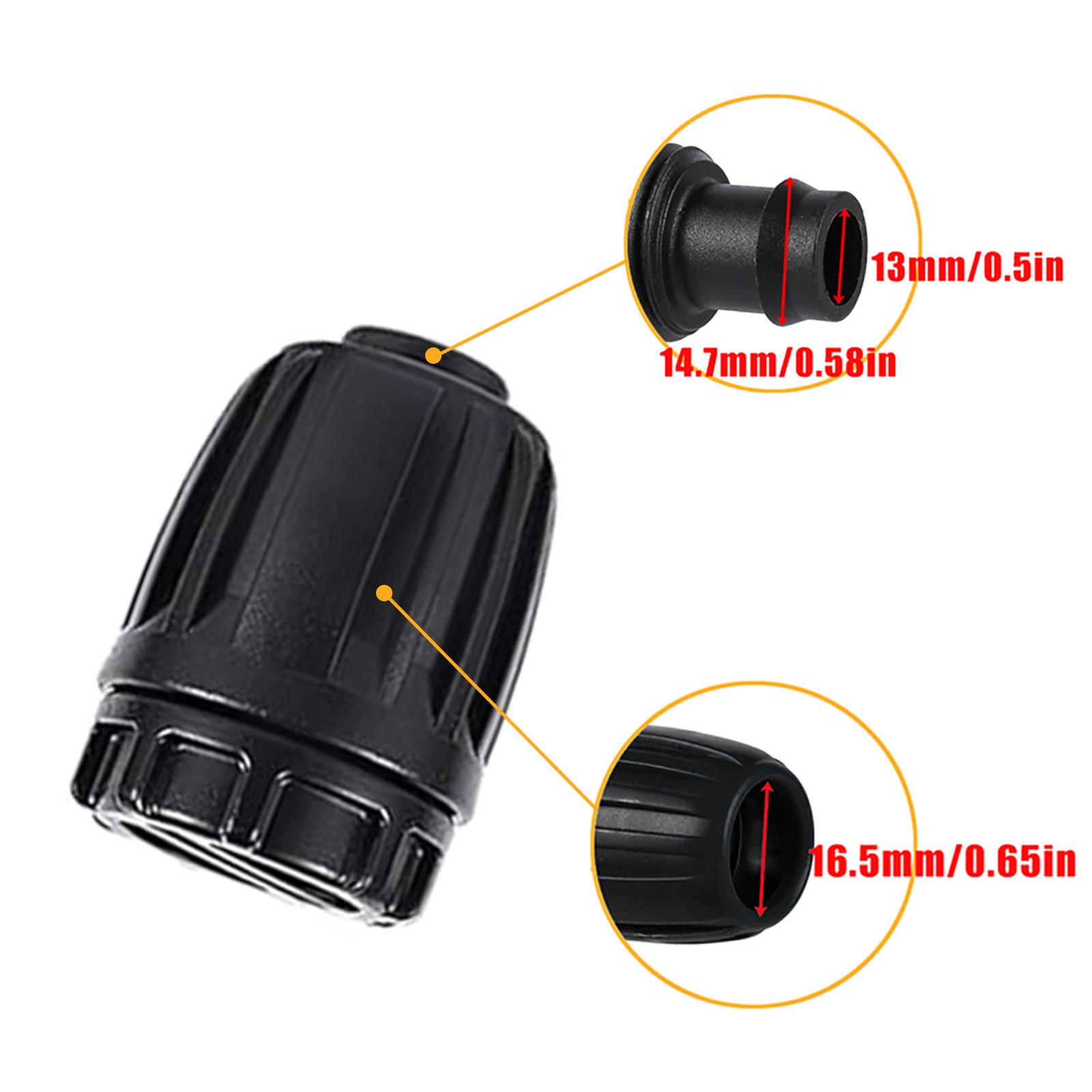 

1/2 Pipe Reduce 1/4 Hose Locked Connector Multi-Way Shape 16mm PE Pipe Coupling Garden Agriculture Watering Irrigation Fitting