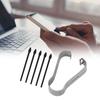 5Pcs Stylus Tips Accurate Sensitive Scratch Free Portable Replacement Touch Stylus NibsWhite