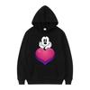 Disney Mickey Mouse Men Hoodie Cartoon Anime Women Pullover Tops Spring Autumn Sweatshirt New Fashion Sports Oversized Clothing