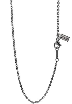 KJ Phiten Titanium Necklace Plain Azuki Width Made In Japan Metal Allergy Friendly [KJ Phiten] [Limited Item] 1.8mm 40-60cm (55cm)