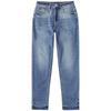 Lee411 Women's High-Waist Straight Leg Brushed Jeans