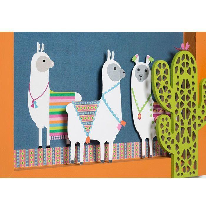 Decorative Silhouette - Wood - Cactus - 9.7x15 Cm - Mixed - 1 Piece