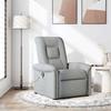 VidaXL Reclining Massage Chair Light Grey Fabric, Massage Chair, Armchair, Sofa Armchair, Office Chair 4015626
