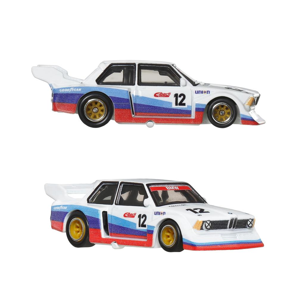 Hot Wheels Premium BMW 320 Group BMW M3 GTR Vehicle Ages JBK99 2-Pack 5/2001 Toy, 3+, Multi-Purpose,