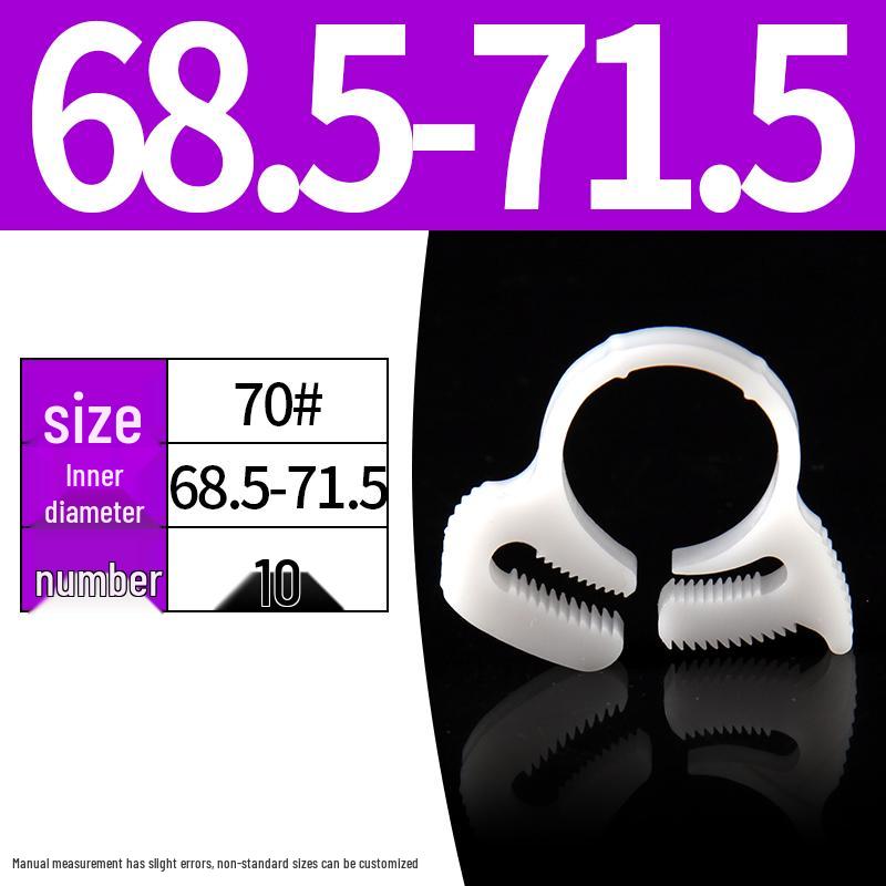 Plastic Pipe and Hose Clamp Clip