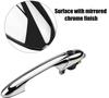 For 12-20 Fiat 500 Front Driver Side Exterior Outside Chrome Door Handle Left x1