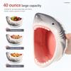 3D Shark Attack Bowl 40 OZ Large Capacity Ceramic Shark Shape Snack Bowl Decorative Candy Popcorn Container for Party Decoration