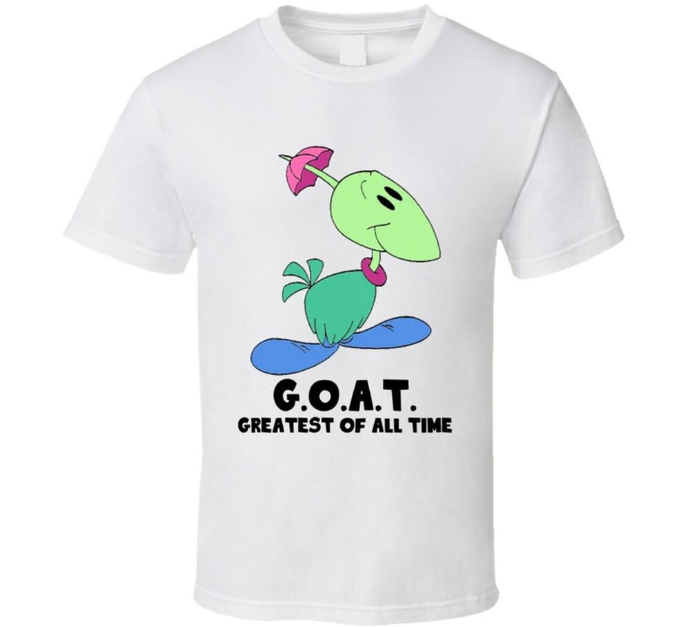 Gogo Dodo Greatest Of All Time Goat Cartoon Character Fan T Shirt Unisex T-Shirt S