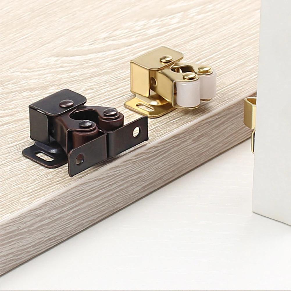 Sliding Door Closet Door Stopper Magnetic Suction Cabinet Door Spring Buckle Anti Collision Accessories Furniture Hardware Tools